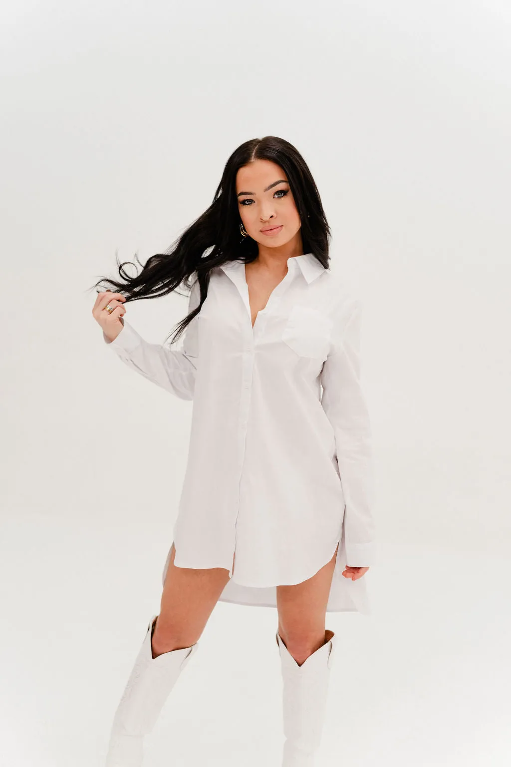 Guess Who's Back Shirt Dress