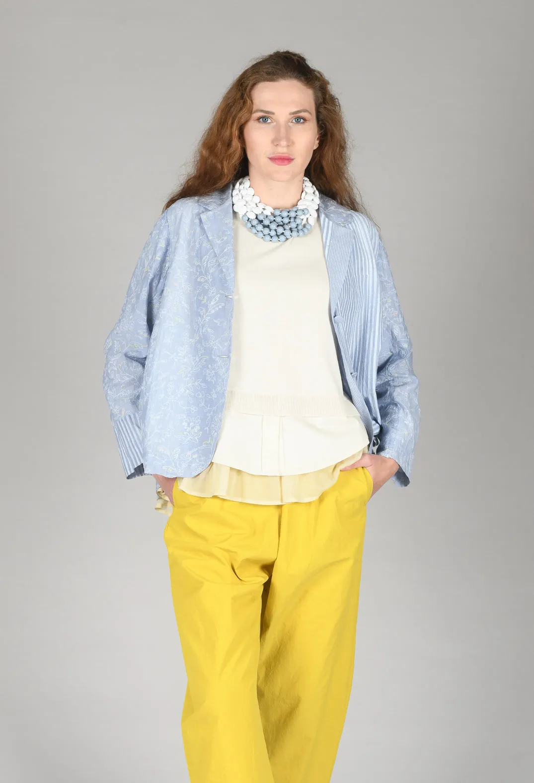 Harper Jacket in Powder Blue