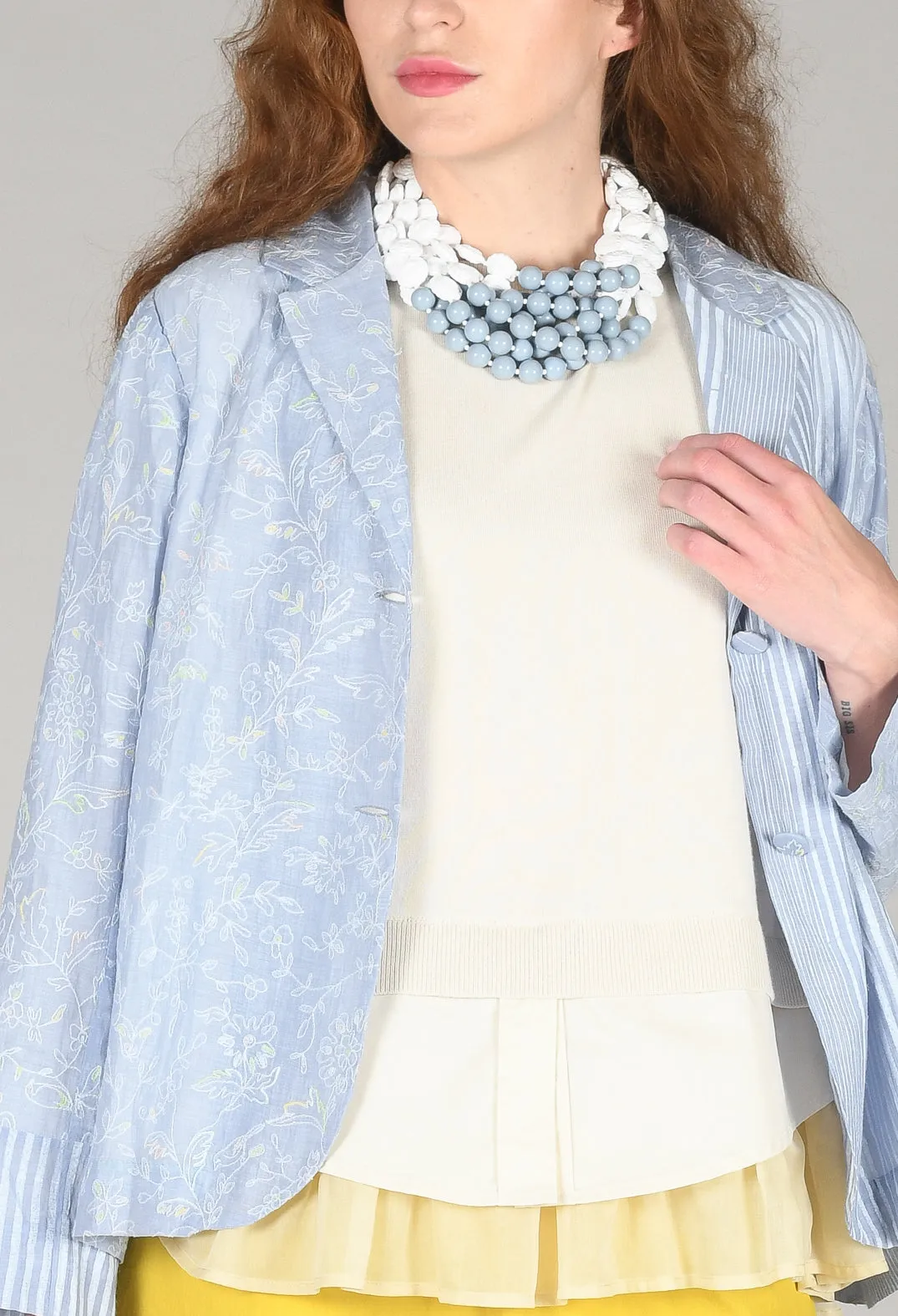 Harper Jacket in Powder Blue