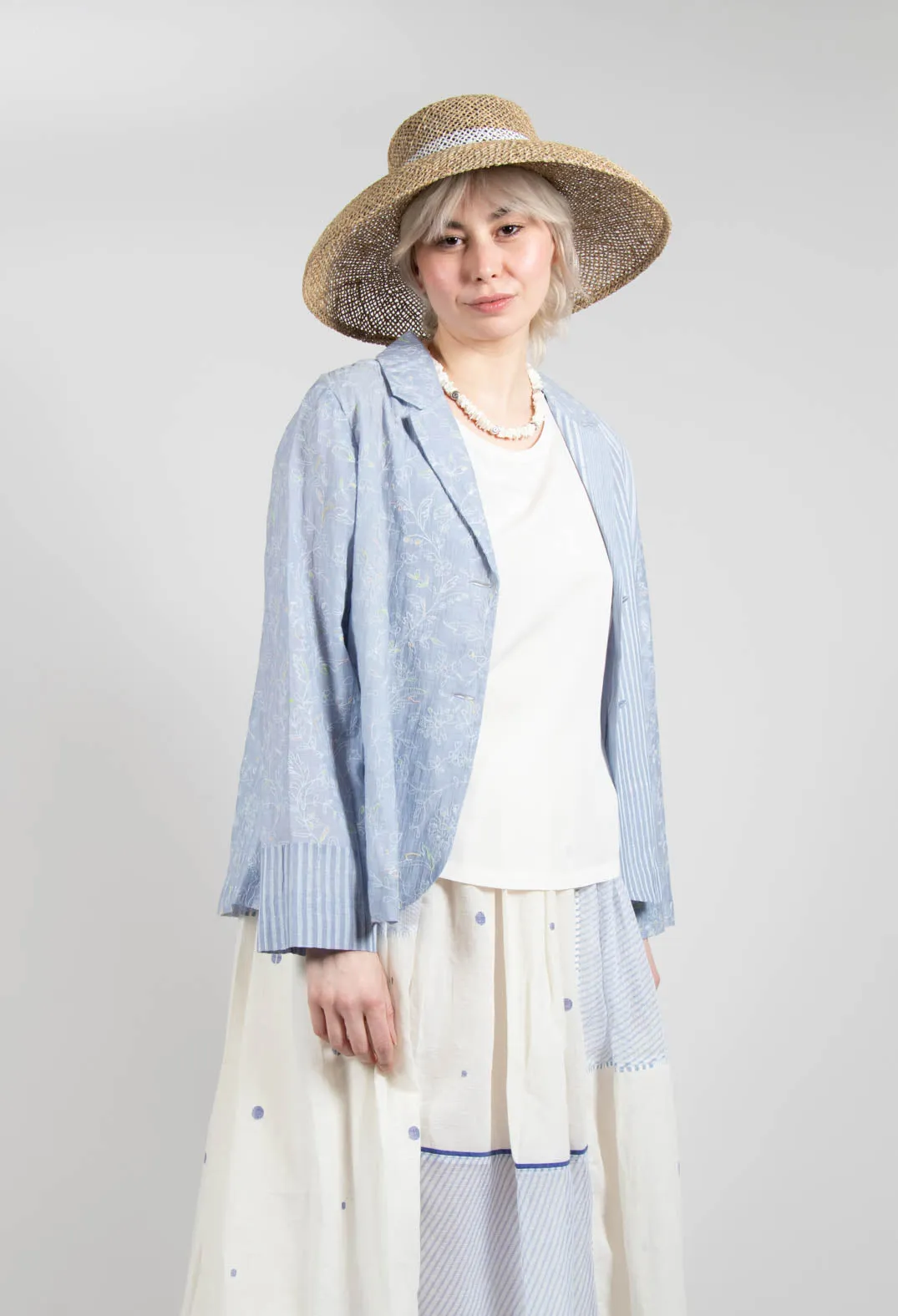 Harper Jacket in Powder Blue