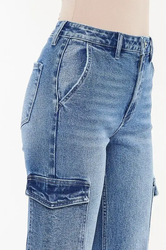 High Rise Holly Cargo Jeans