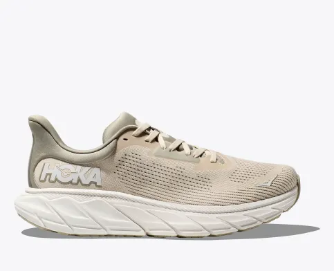 Hoka Men’s Arahi 7 Athletic Shoes-Oat Milk/Barley