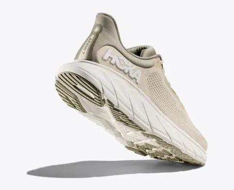 Hoka Men’s Arahi 7 Athletic Shoes-Oat Milk/Barley