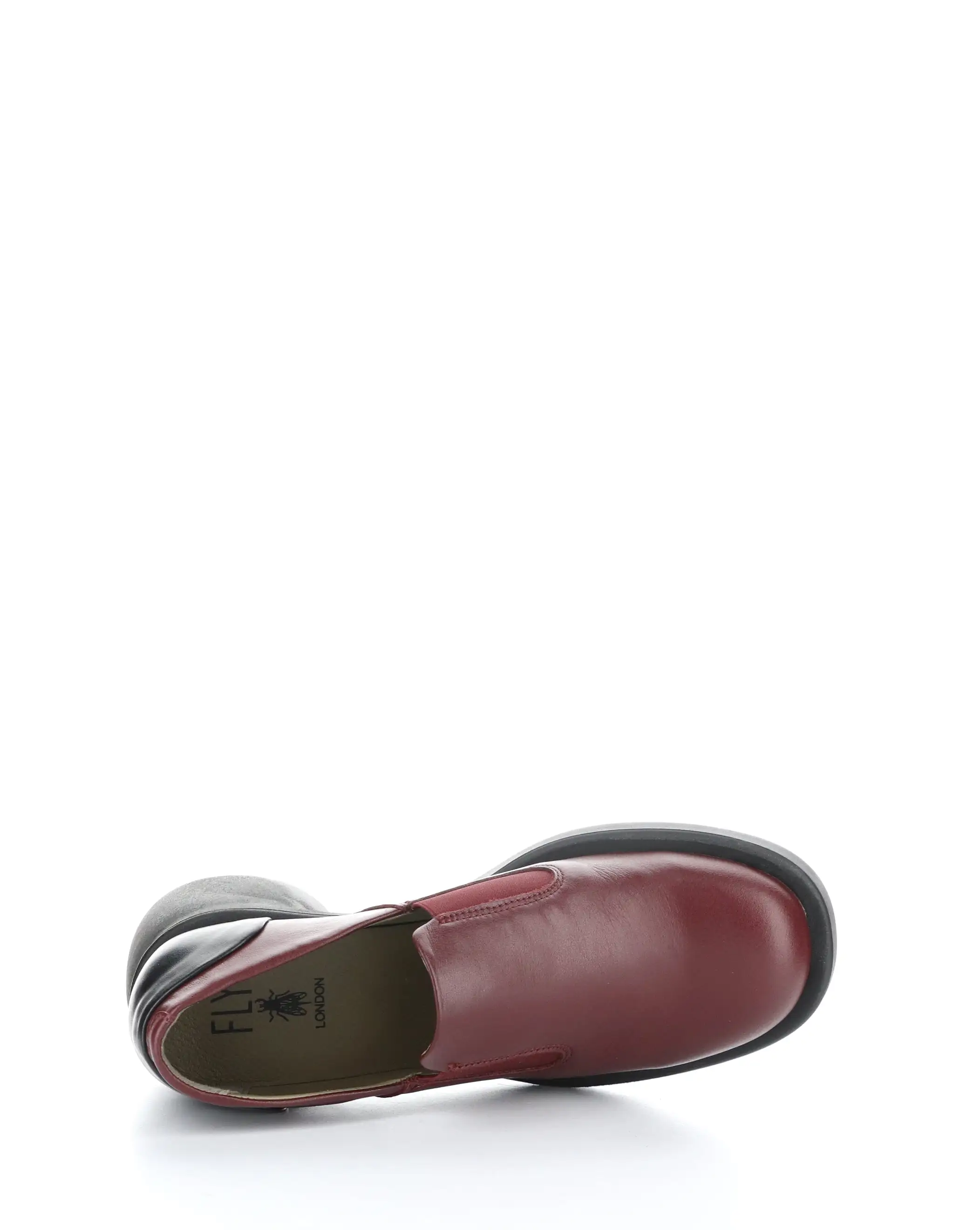 HUCH004FLY 003 WINE/BLACK Elasticated Shoes