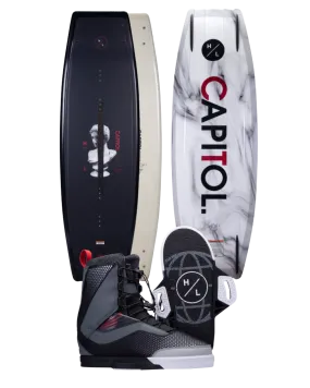 Hyperlite Capitol Wakeboard with Capitol Boots