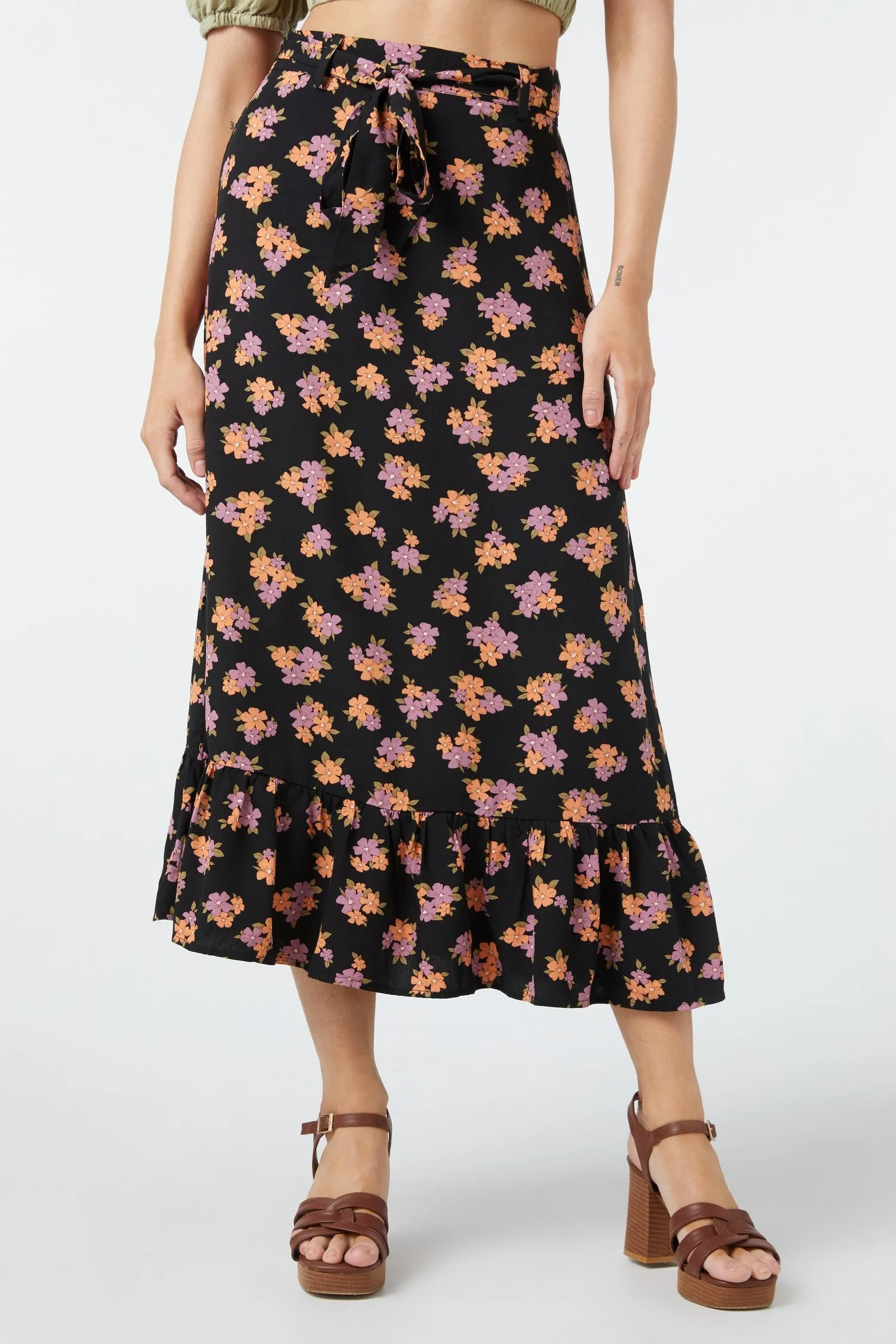 Ida Ditsy Midi Skirt