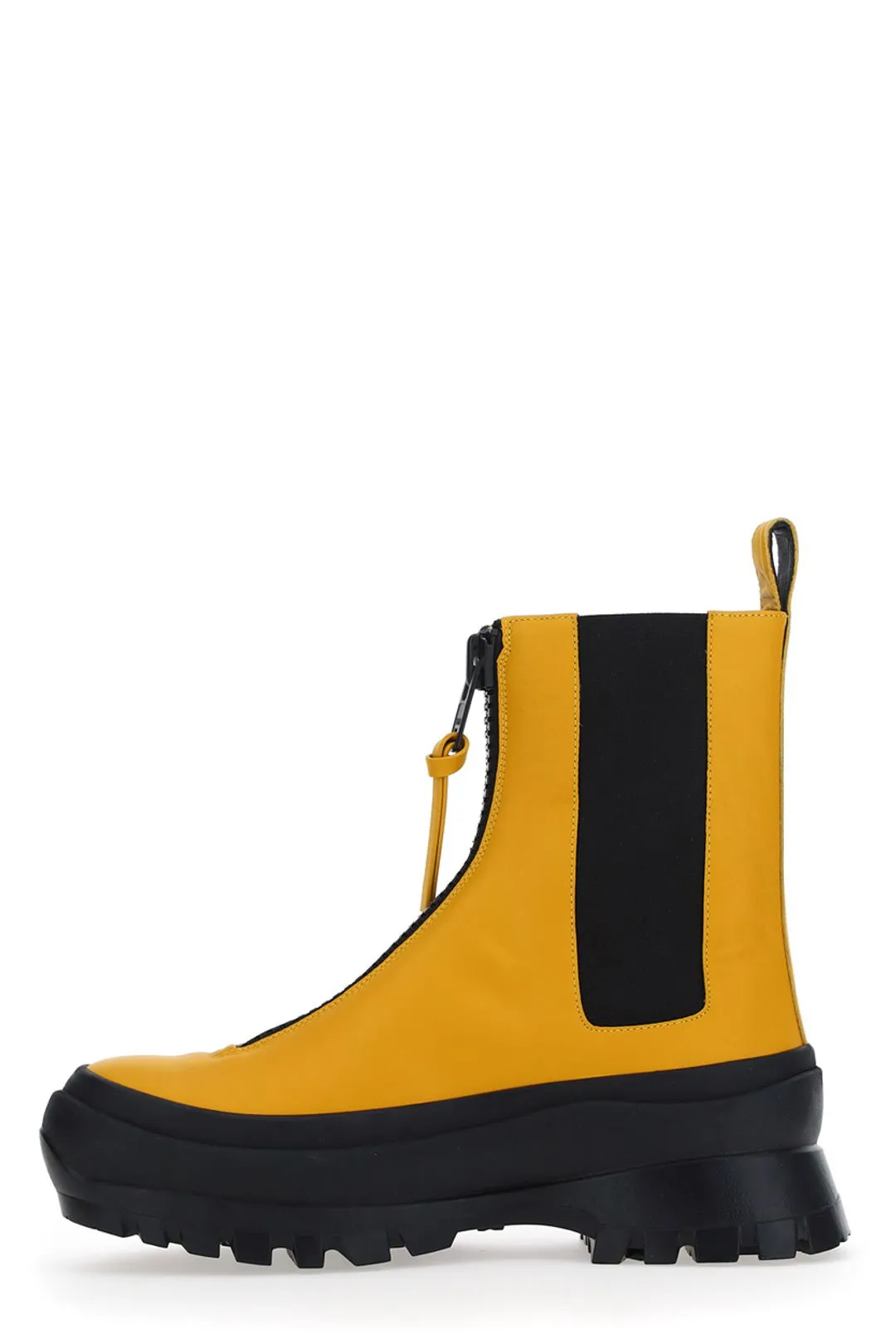 Jil Sander Two-Tone Ankle Boots