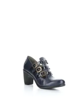 KACY011FLY 002 NAVY/BLACK Elasticated Shoes