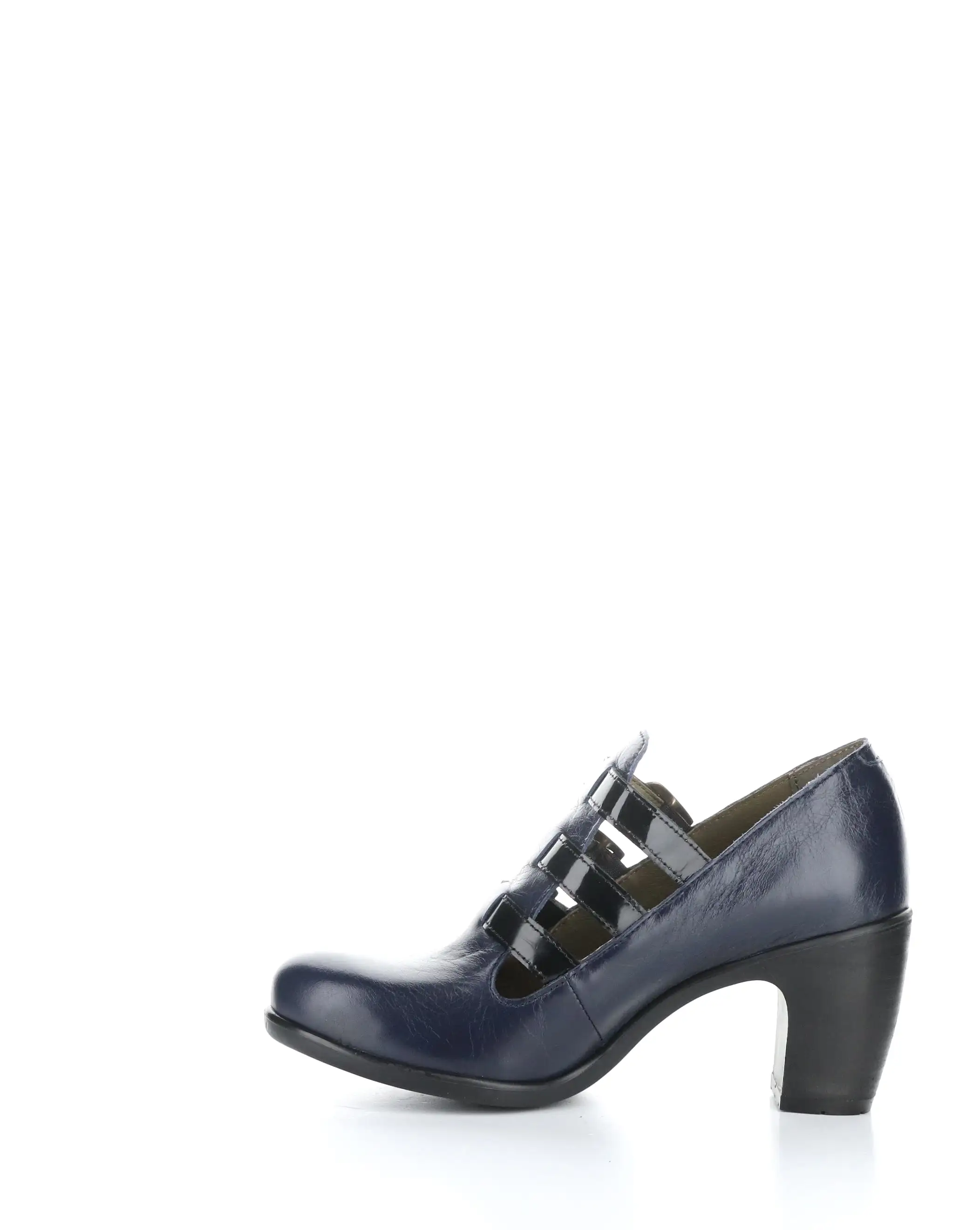 KACY011FLY 002 NAVY/BLACK Elasticated Shoes