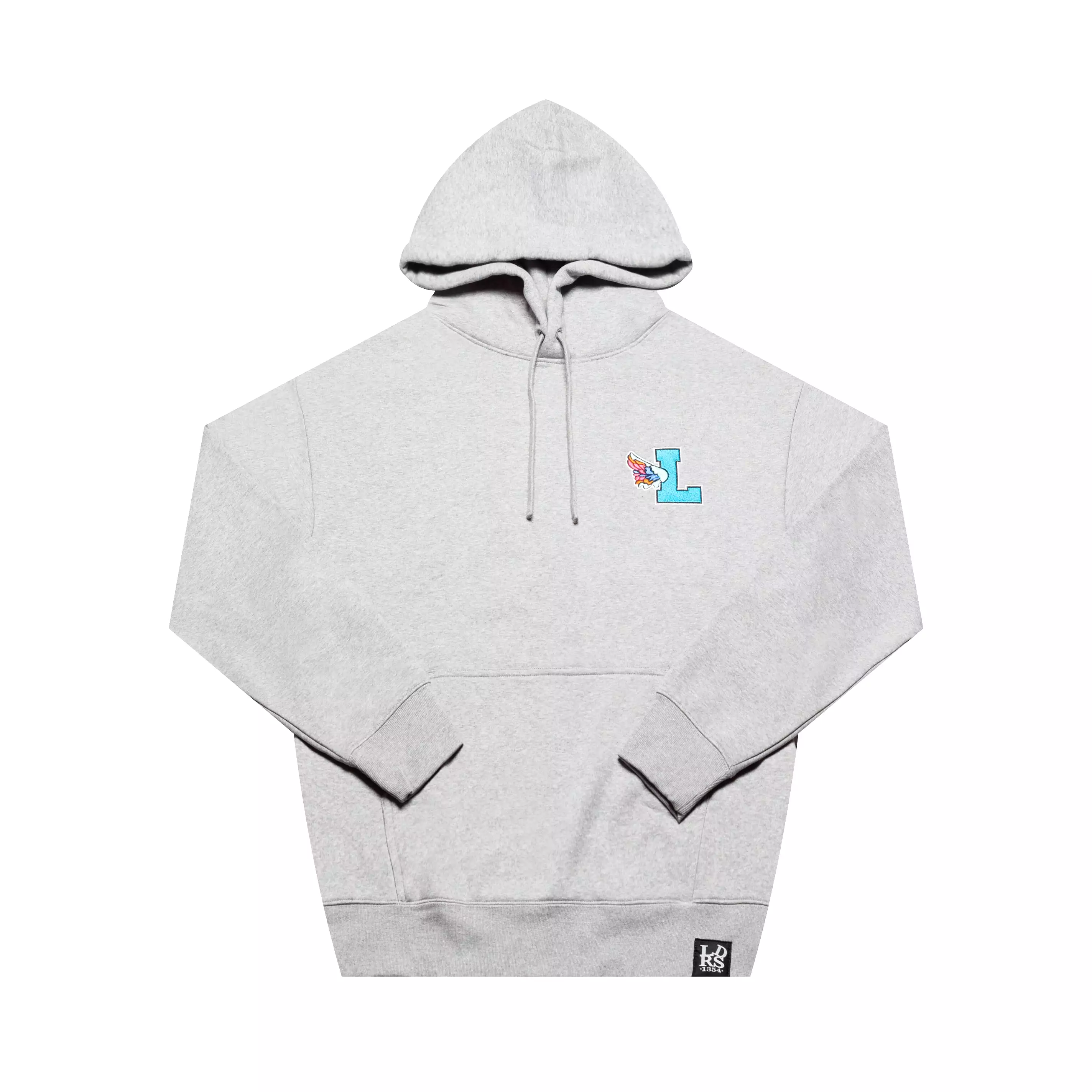 Leaders L-Wing Embroidered Heather Hoodie