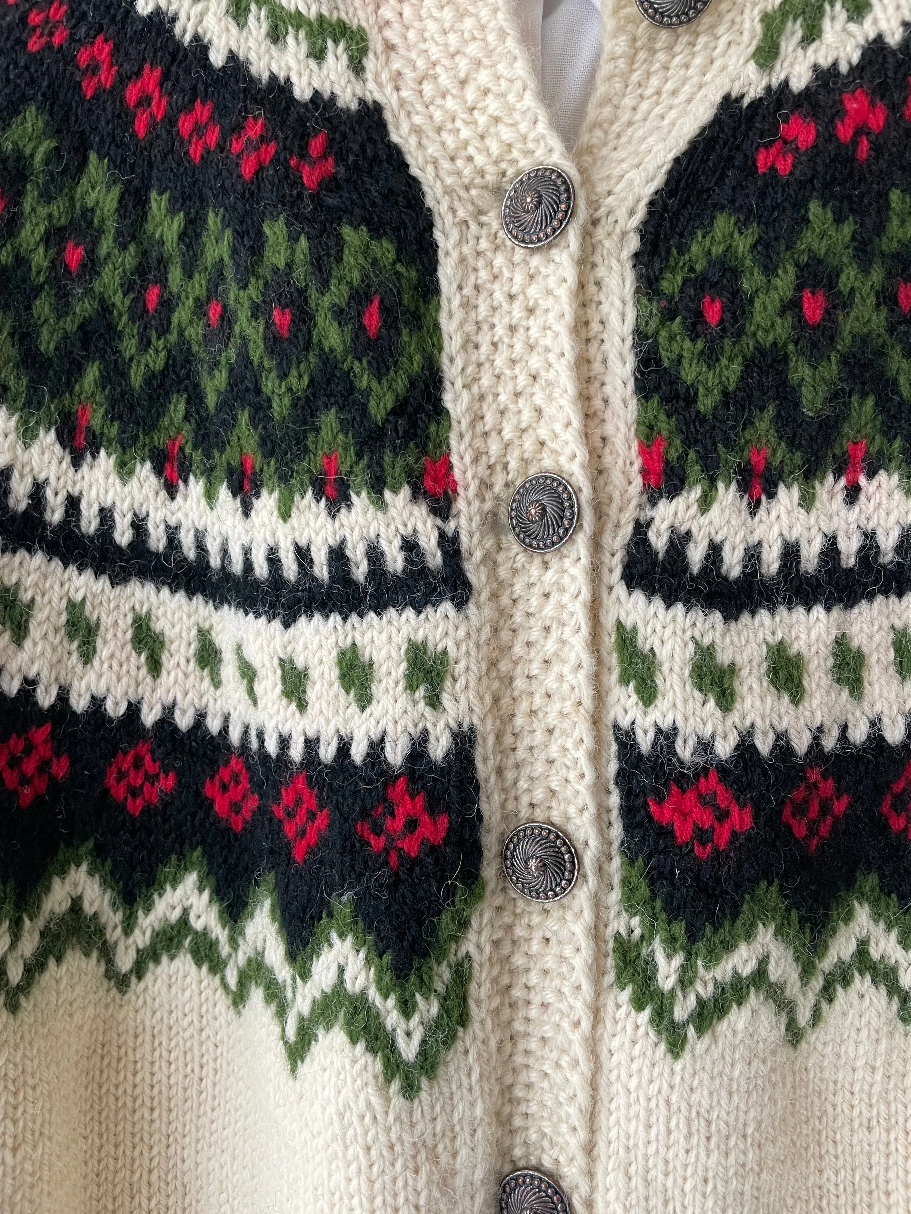 Lienz 1950s Wool Cardigan