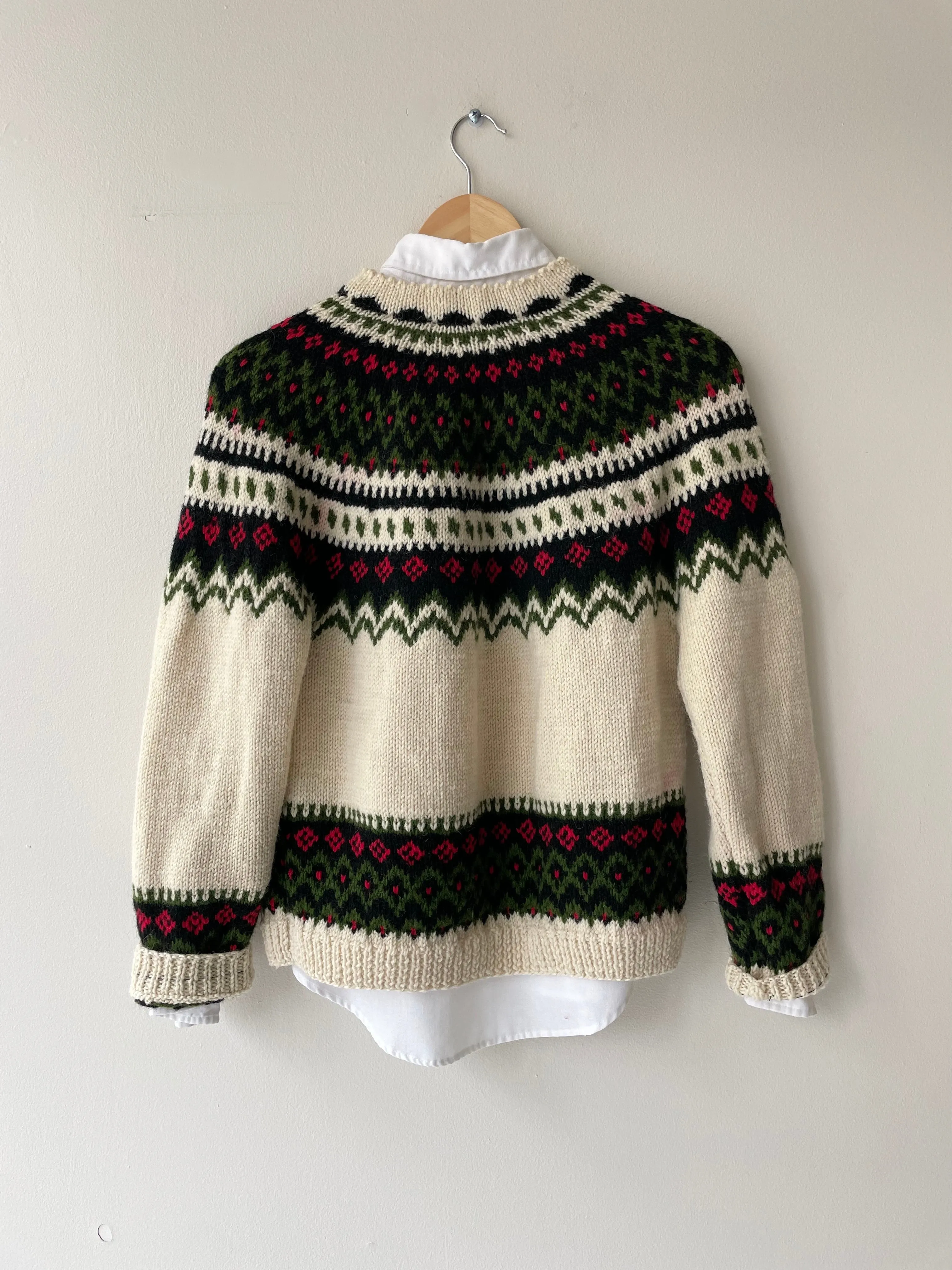 Lienz 1950s Wool Cardigan