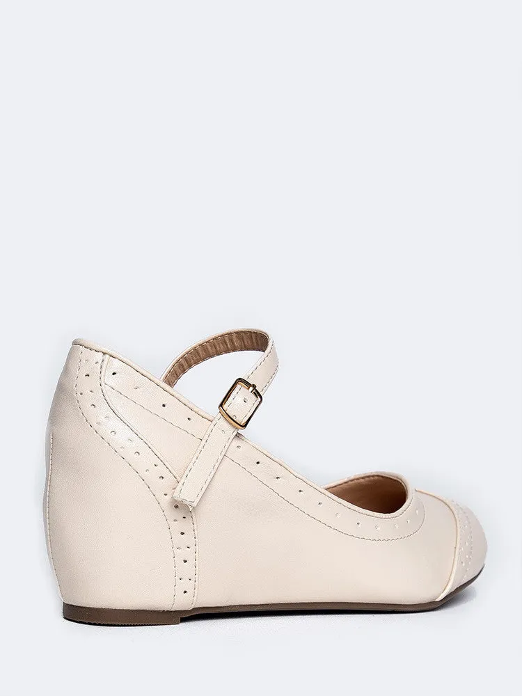 Mary Jane Ankle Wedge