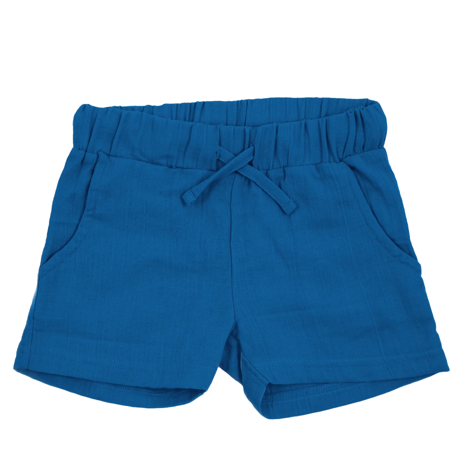 Maxomorra Blue Muslin Shorts