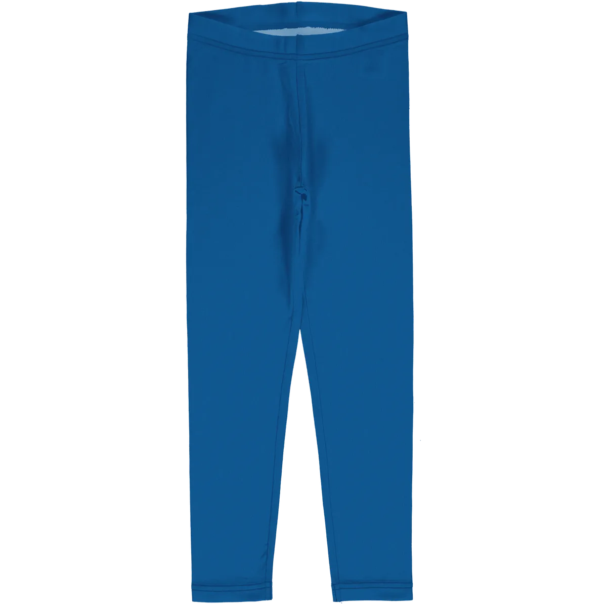 Maxomorra Blue Organic Cotton Solid Leggings