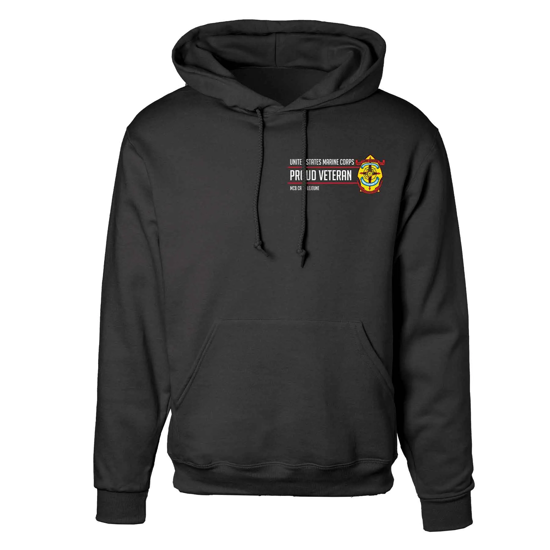 MCB Camp Lejeune Proud Veteran Hoodie