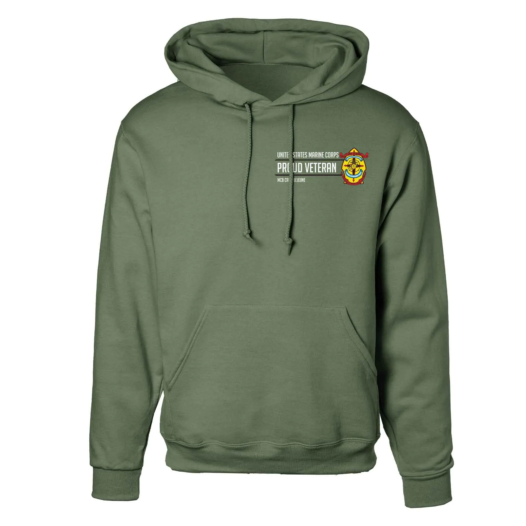 MCB Camp Lejeune Proud Veteran Hoodie