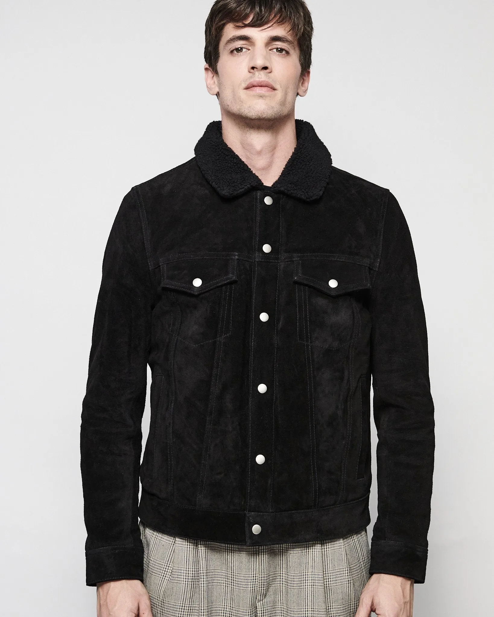 MEN'S MODERN VICE SUEDE JACKET