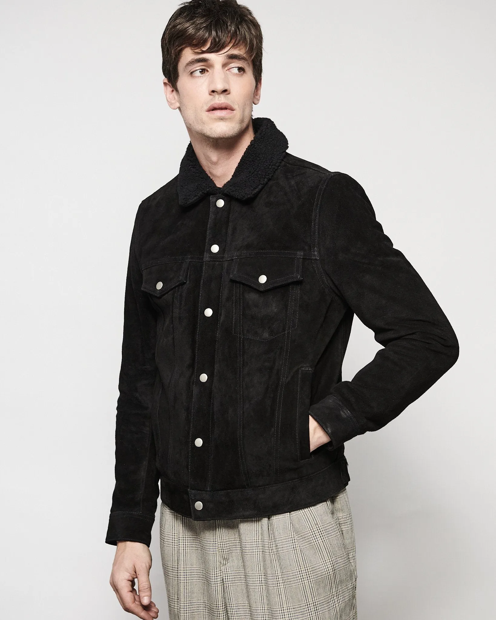 MEN'S MODERN VICE SUEDE JACKET