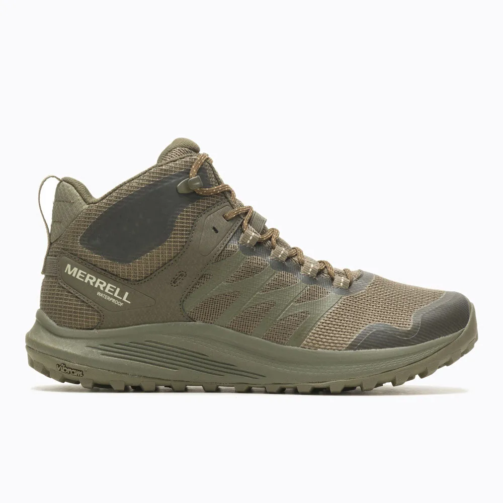 Merrell J005051 Mens Nova 3 Tactical Mid Wp Shoes Olive