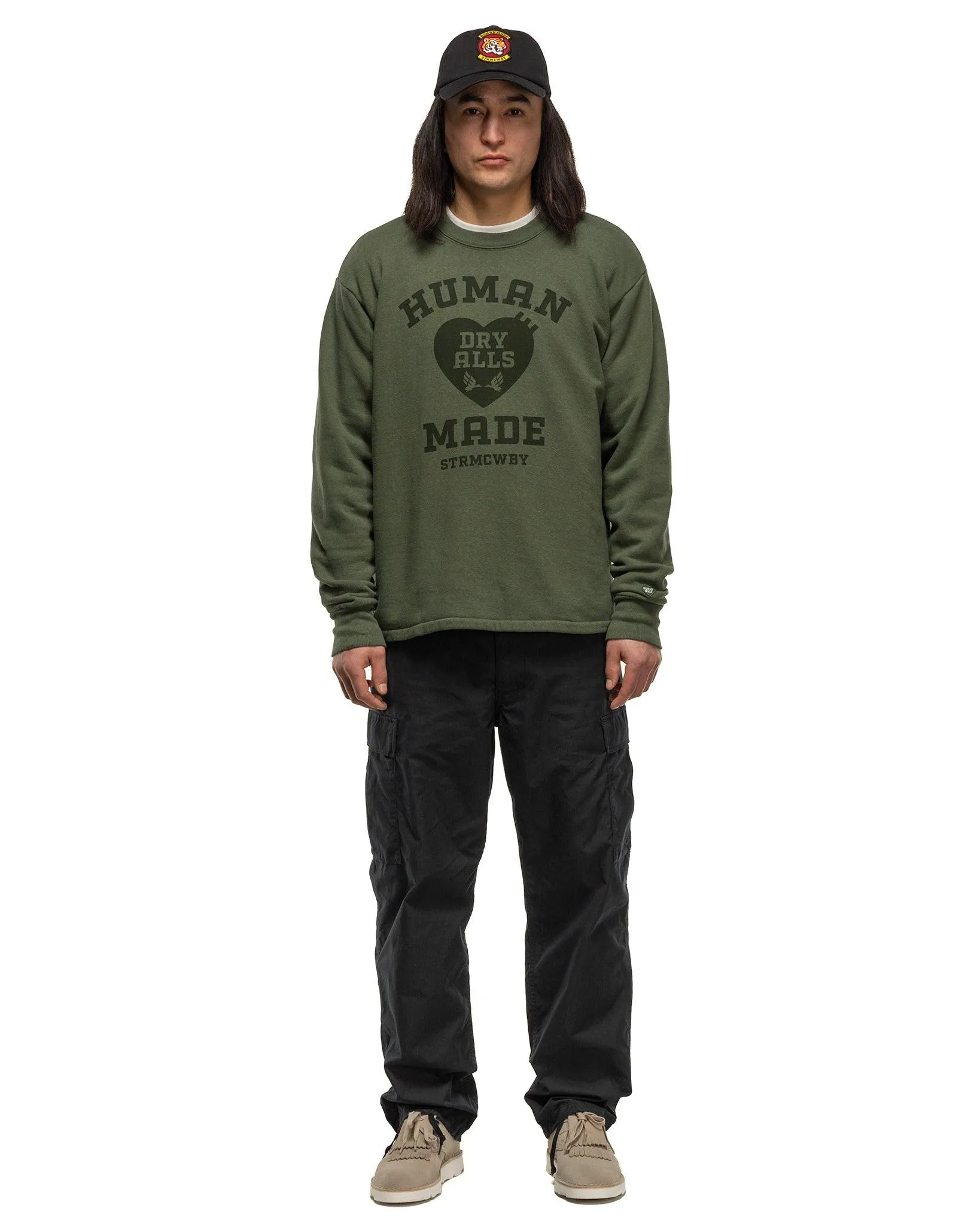 Military Sweatshirt Olive Drab