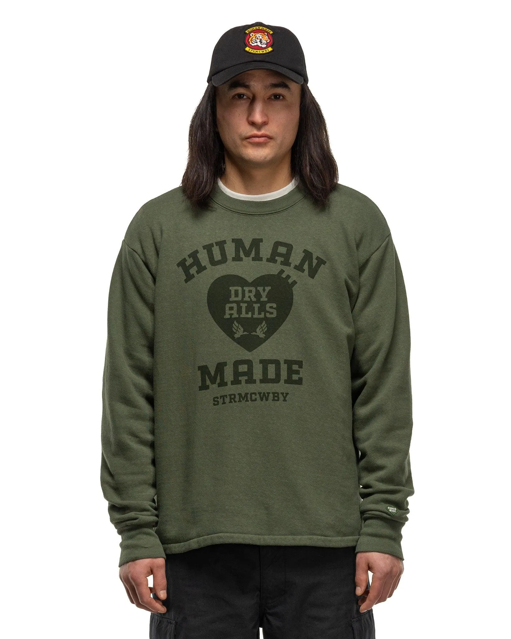 Military Sweatshirt Olive Drab