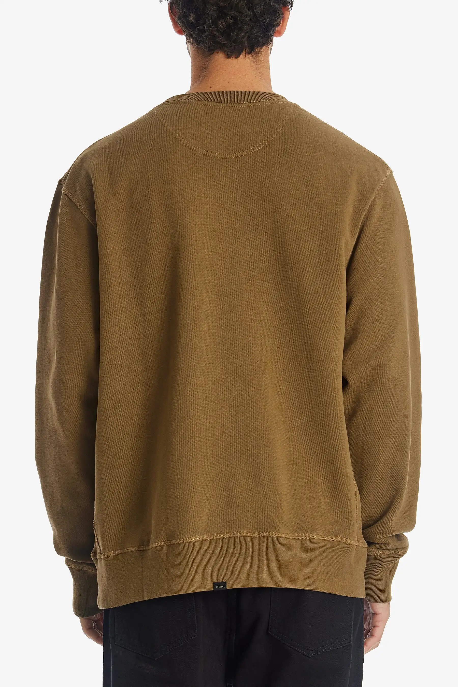 Minimal Oversized Crew Neck Sweatshirt