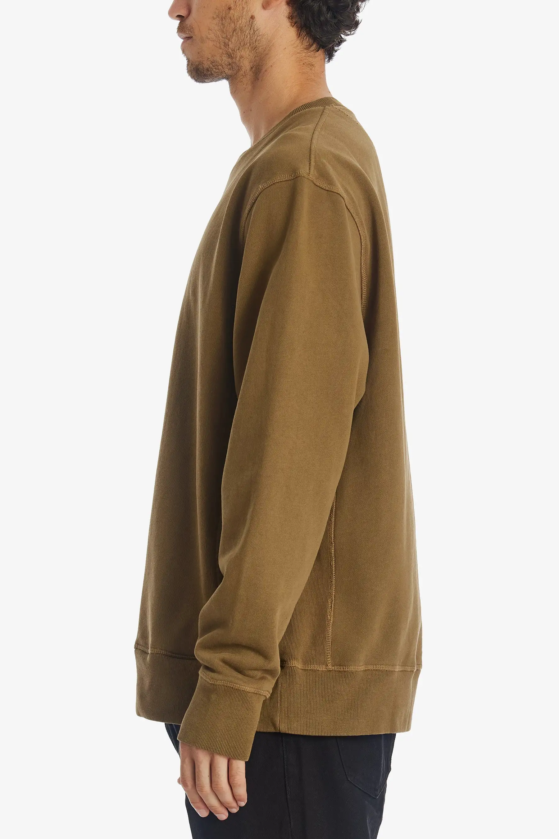 Minimal Oversized Crew Neck Sweatshirt