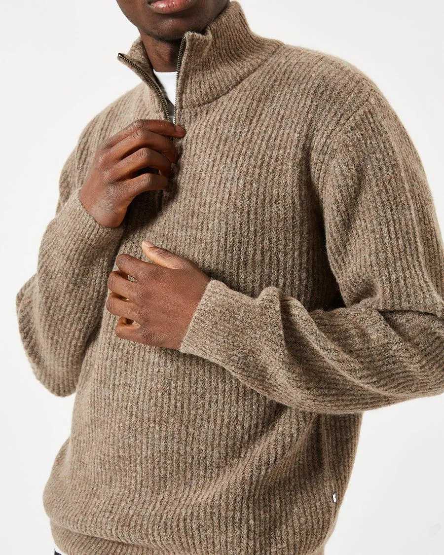 Minimum Blain Jumper In Pine Bark Melange