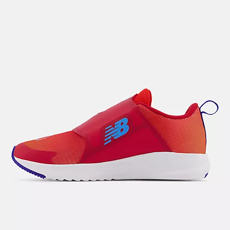 New Balance Boys Youth FuelCore Reveal v3 BOA Lace Athletic Shoes- Neo Flame/Team Red/Infinity Blue