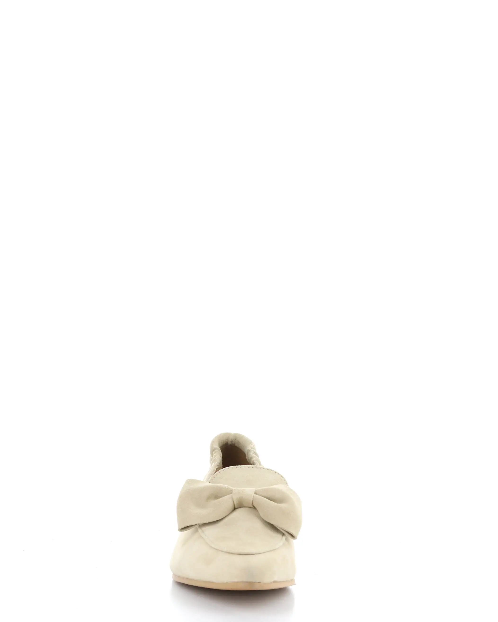 NICOLE Beige Elasticated Shoes