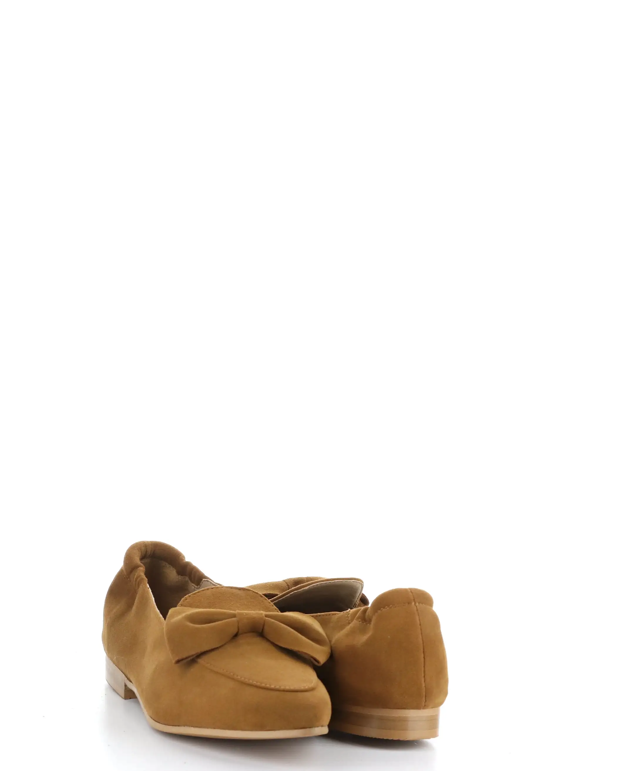 NICOLE Brown Elasticated Shoes