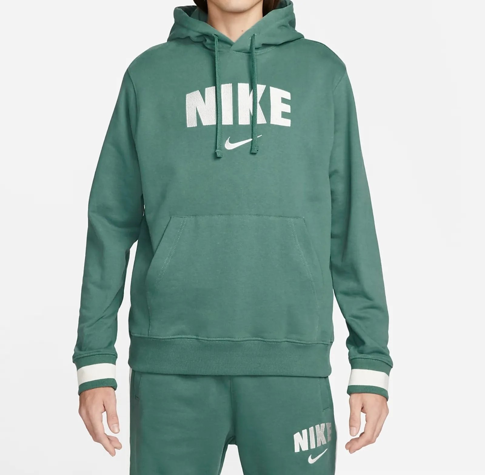 Nike  |Men’s Retro Fleece Pullover Hoodie