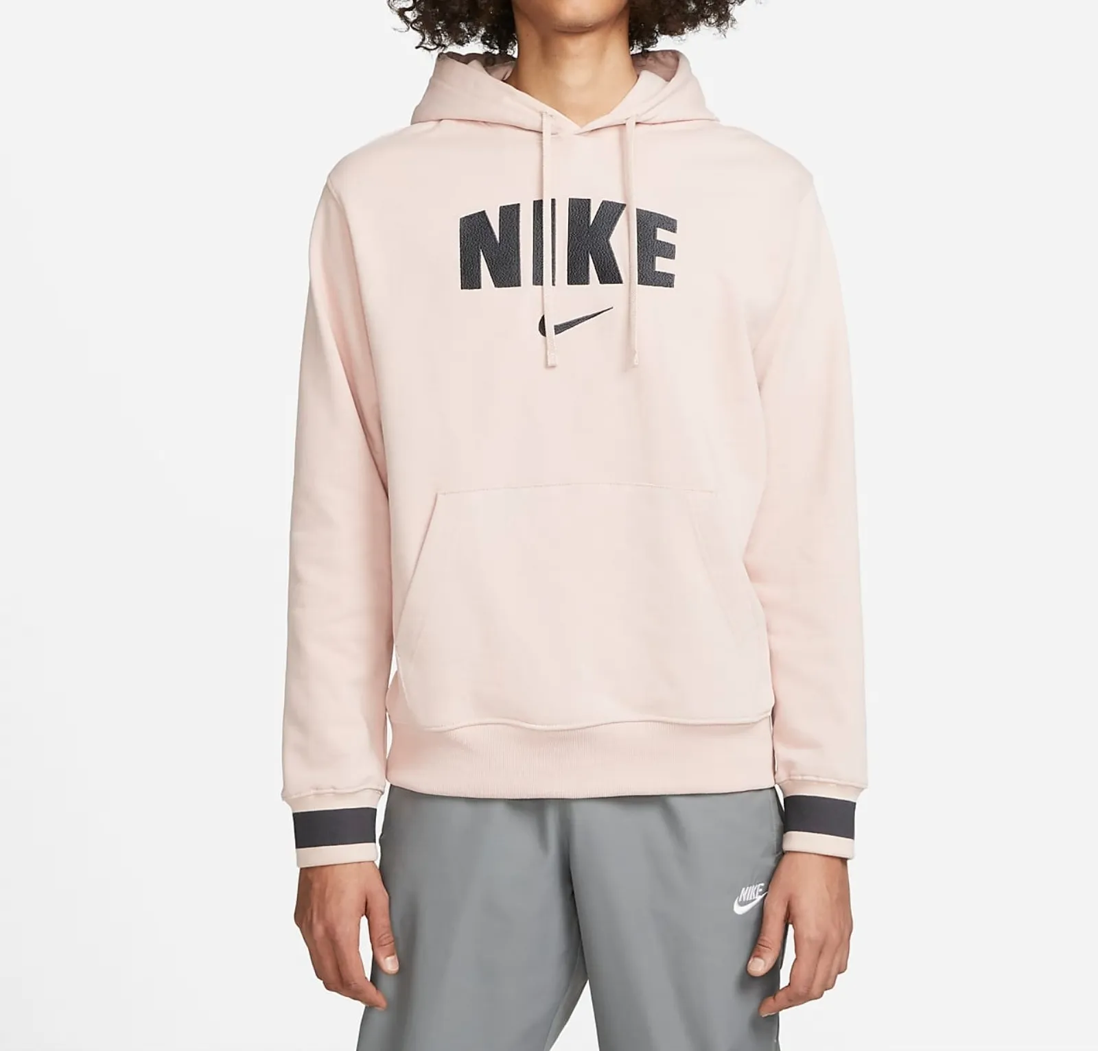 Nike  |Men’s Retro Fleece Pullover Hoodie