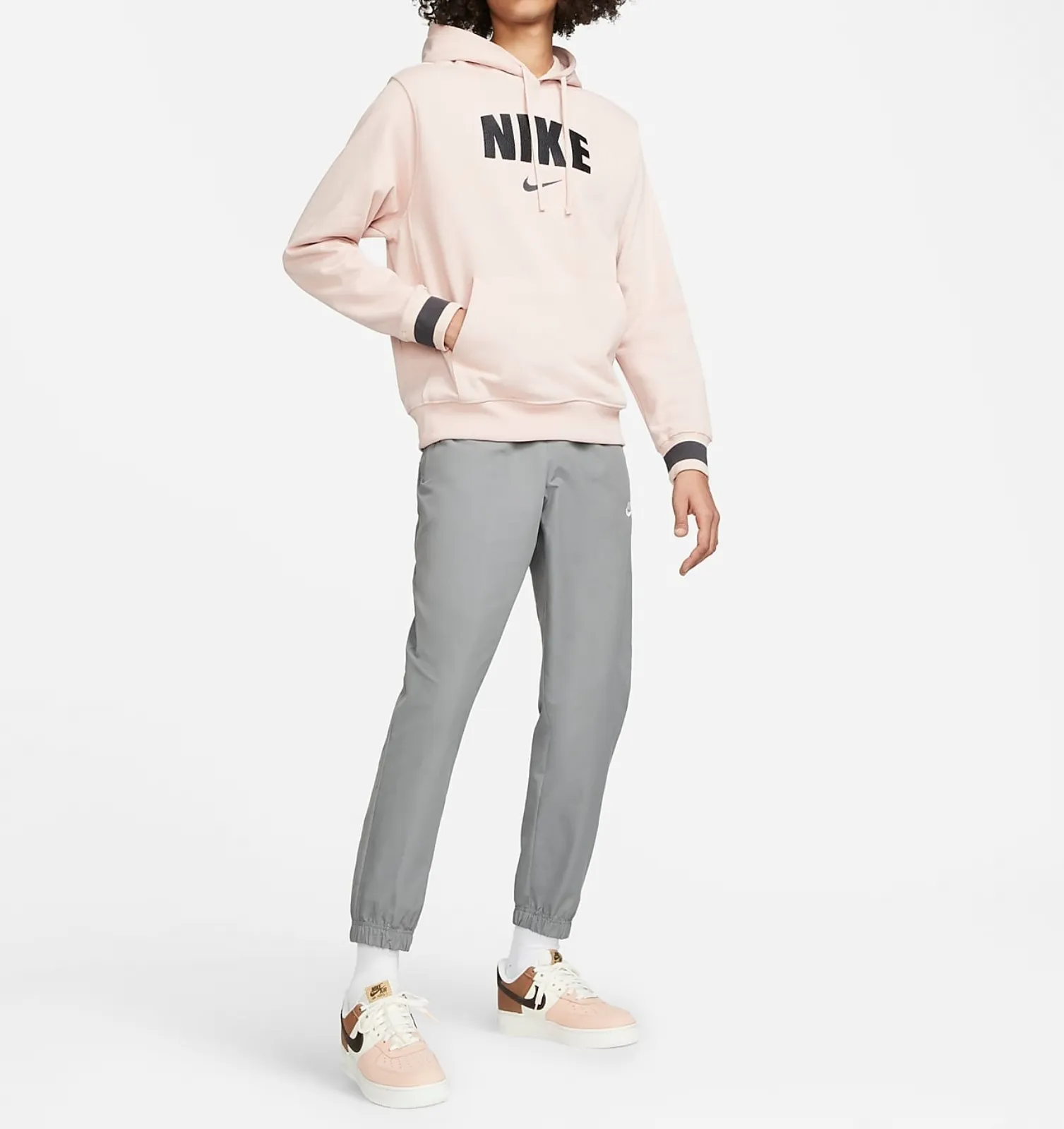 Nike  |Men’s Retro Fleece Pullover Hoodie