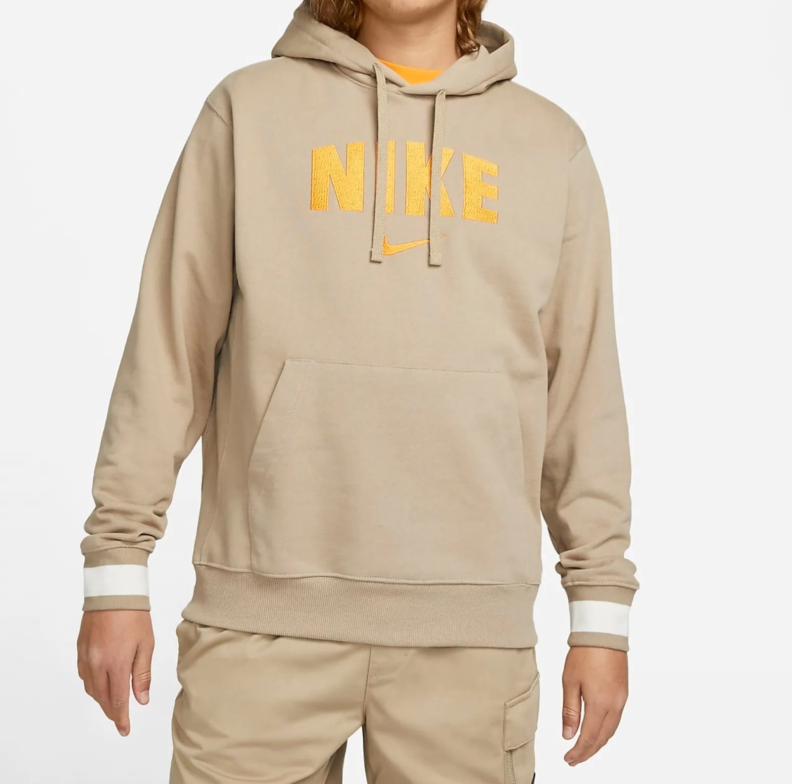 Nike  |Men’s Retro Fleece Pullover Hoodie