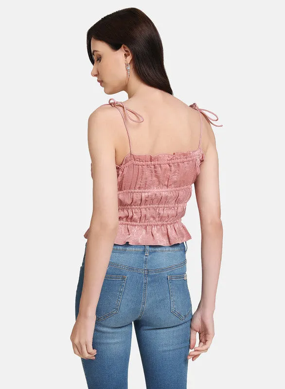 Noodle Strap Crop Top