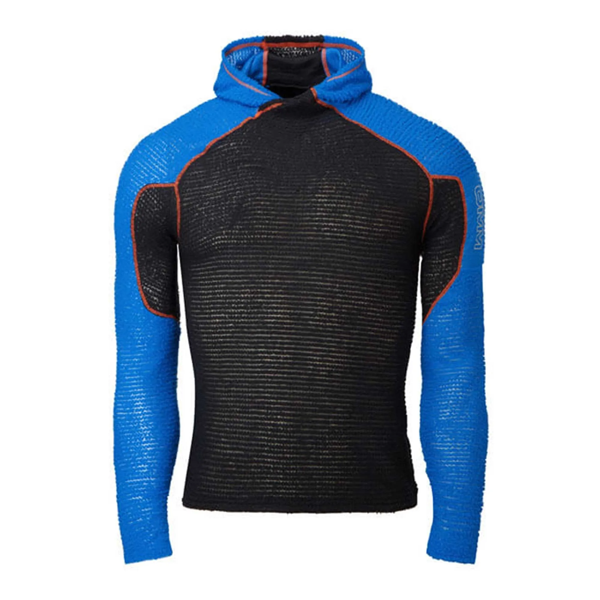 OMM  Men's Core Hoodie Black/Blue