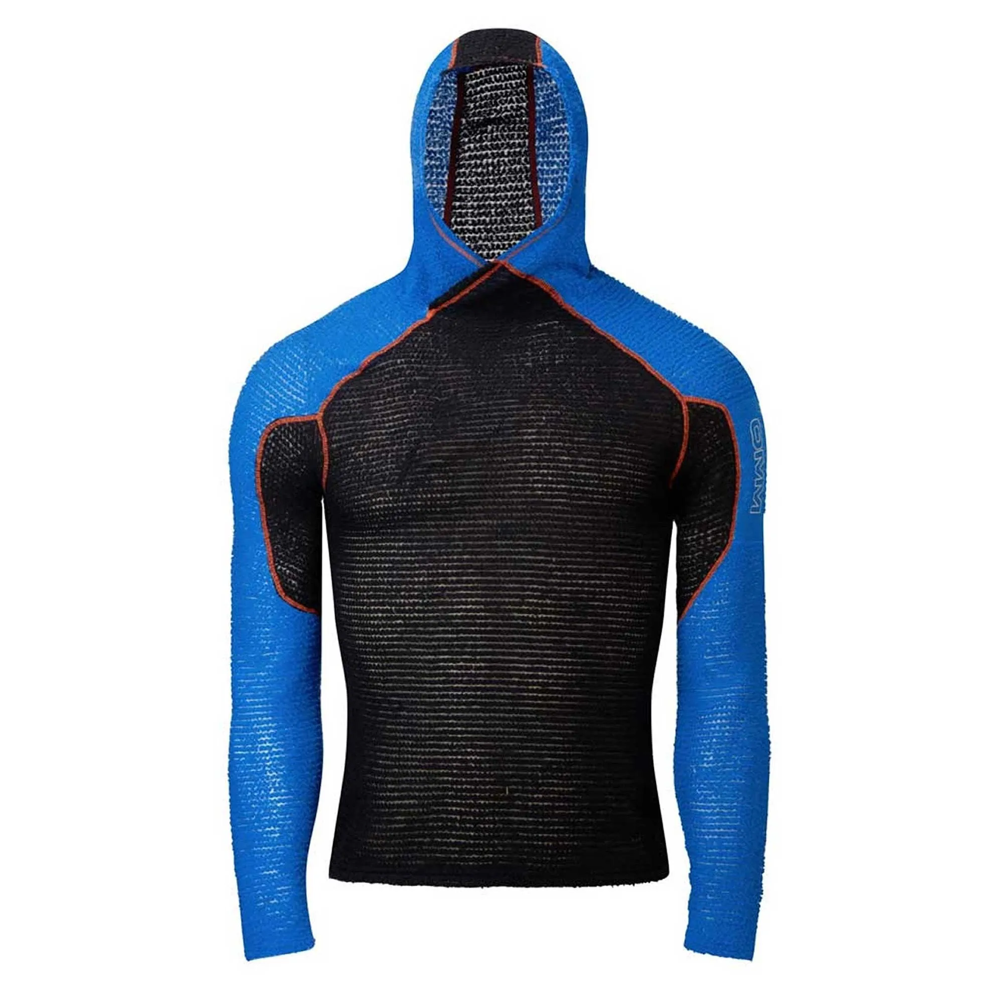 OMM  Men's Core Hoodie Black/Blue