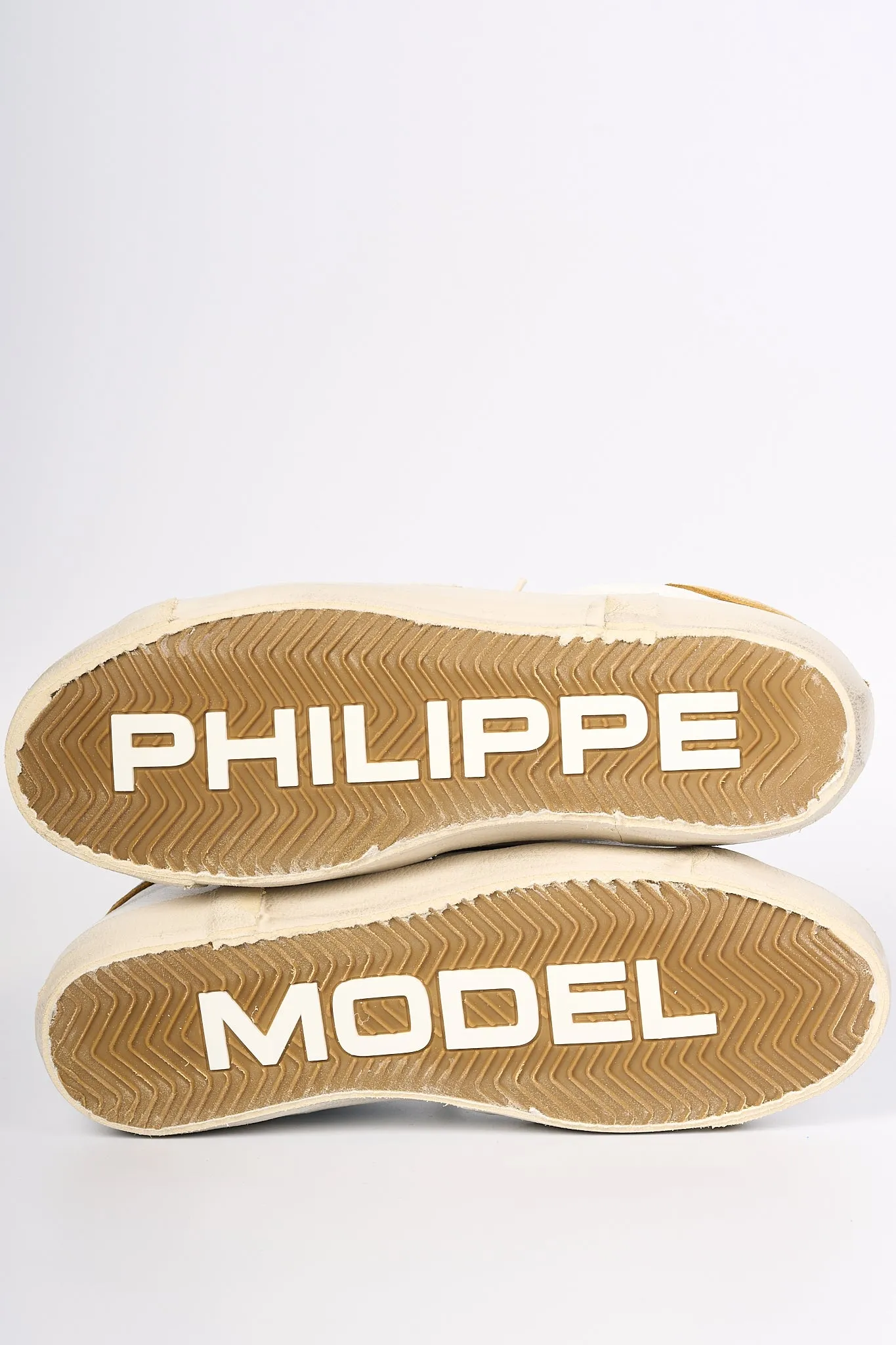 Philippe Model Sneaker Paris Bianco/Mustard Uomo