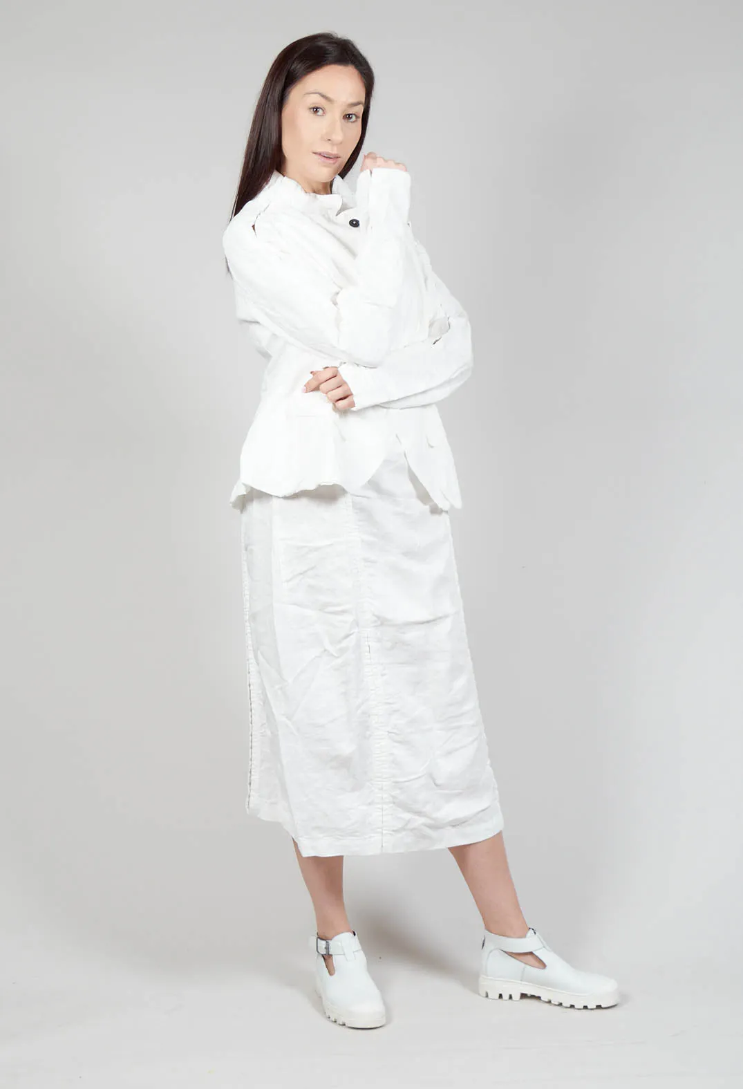 Pinned Sleeve Jacket in Callas