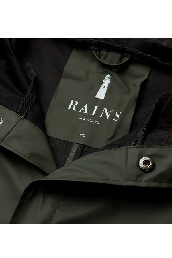 Rains Women 1201 Jacket Green