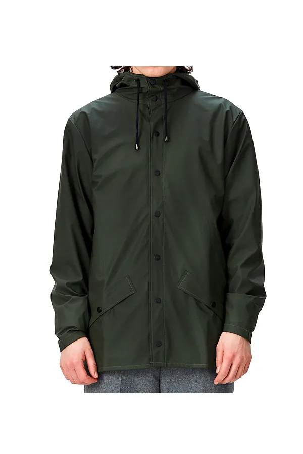 Rains Women 1201 Jacket Green