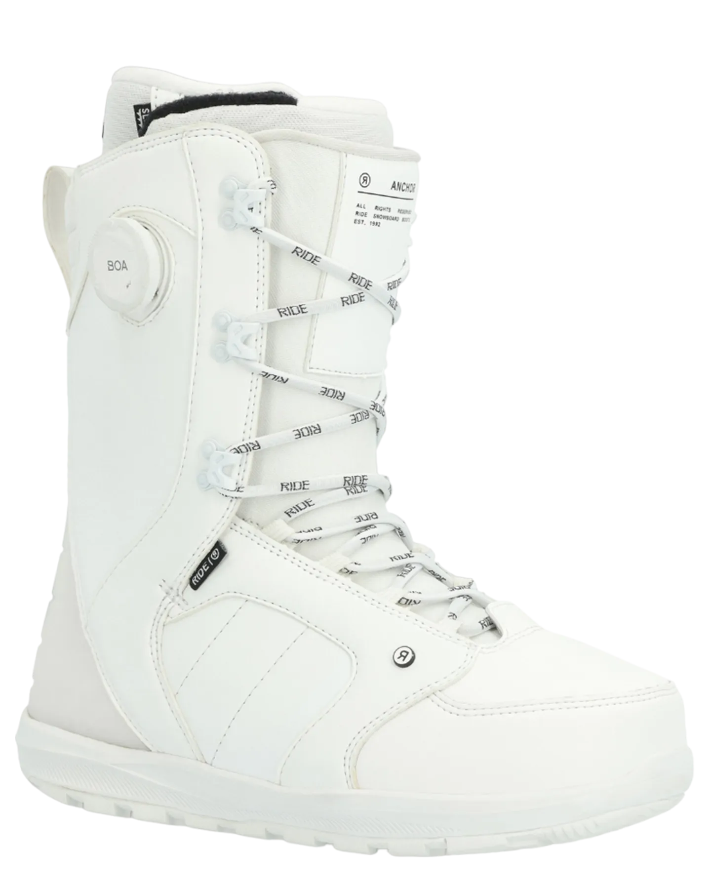 Ride Anchor Snowboard Boots - White - 2024