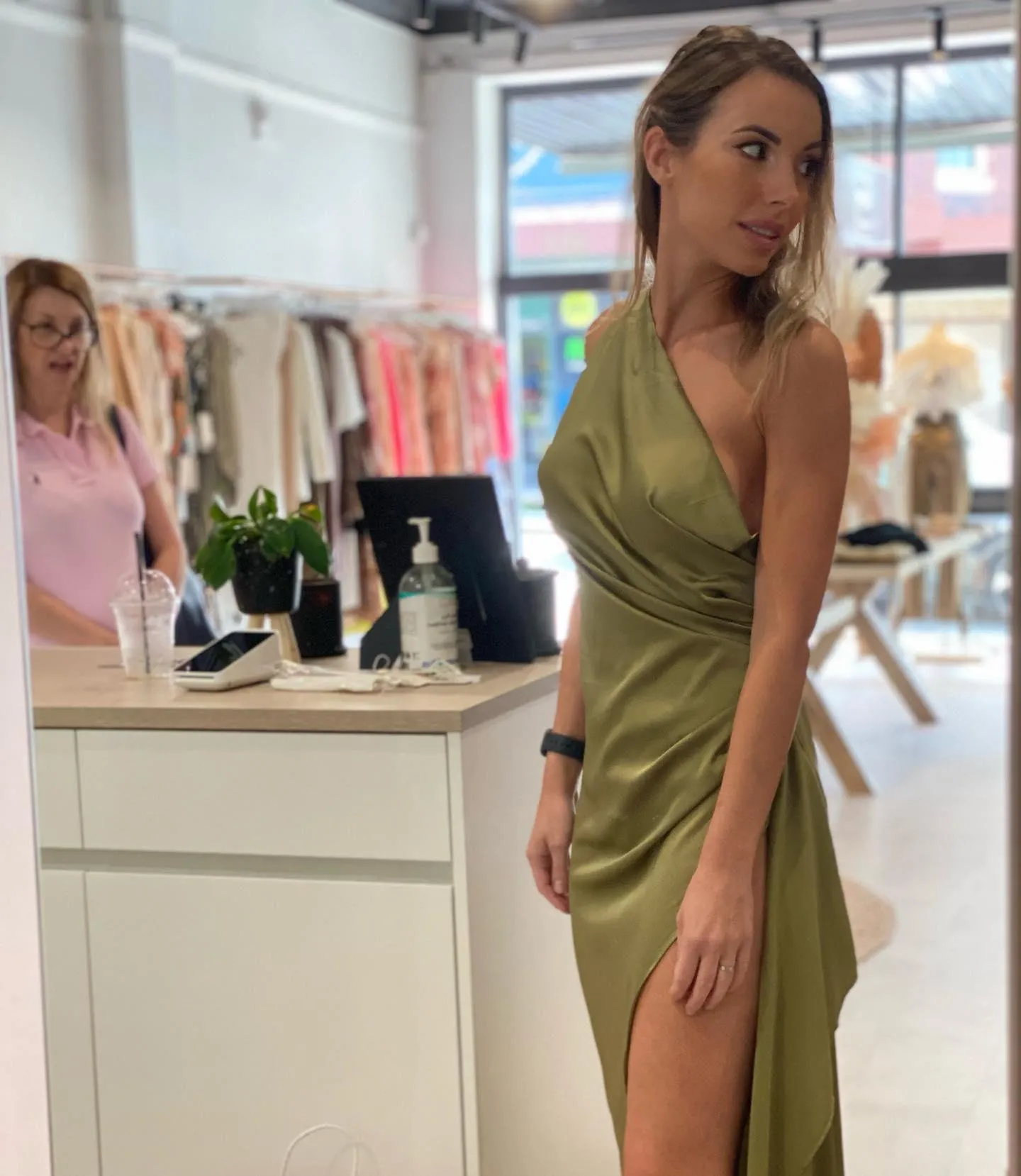 Samira Dress - Olive