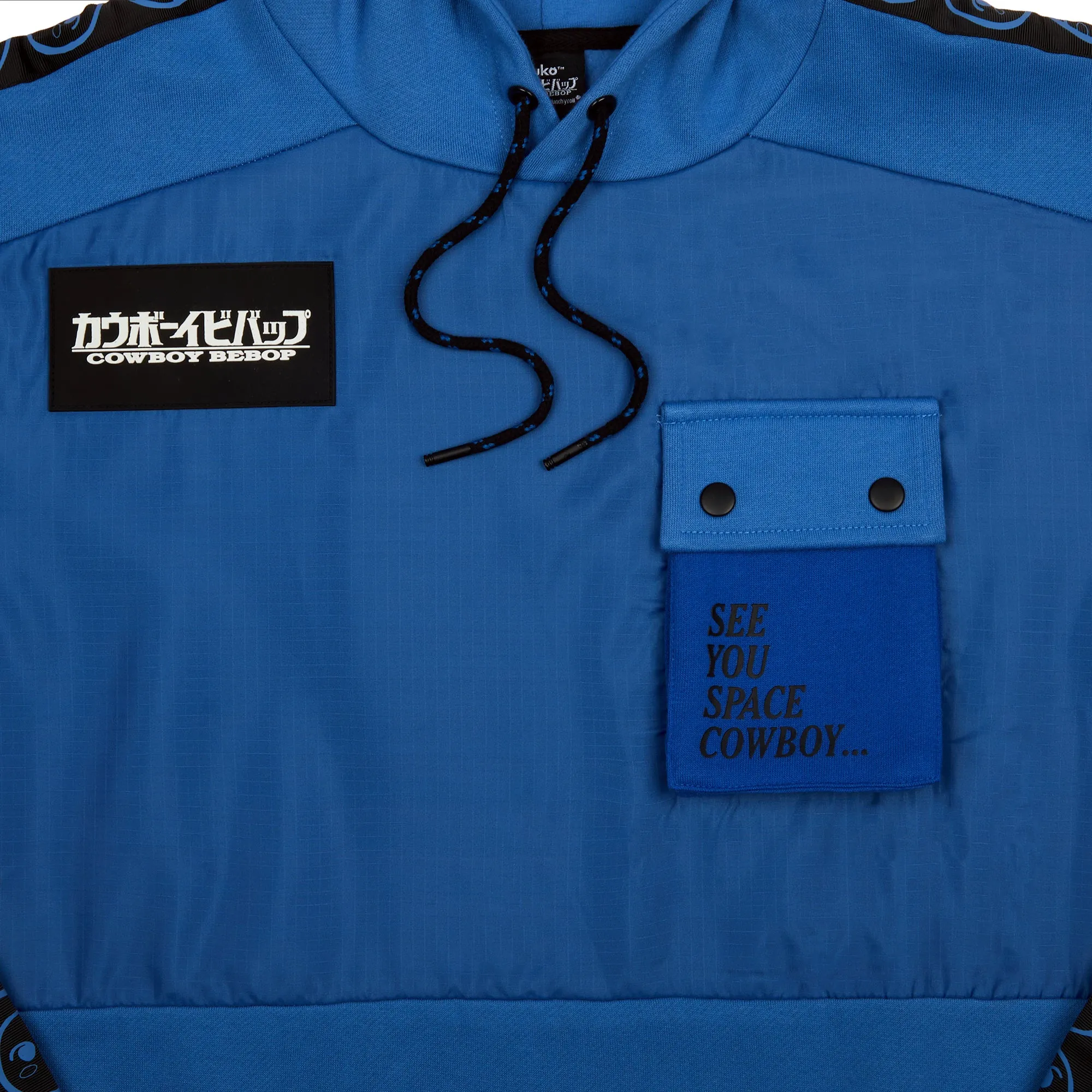 See You Space Cowboy Blue Utility Hoodie