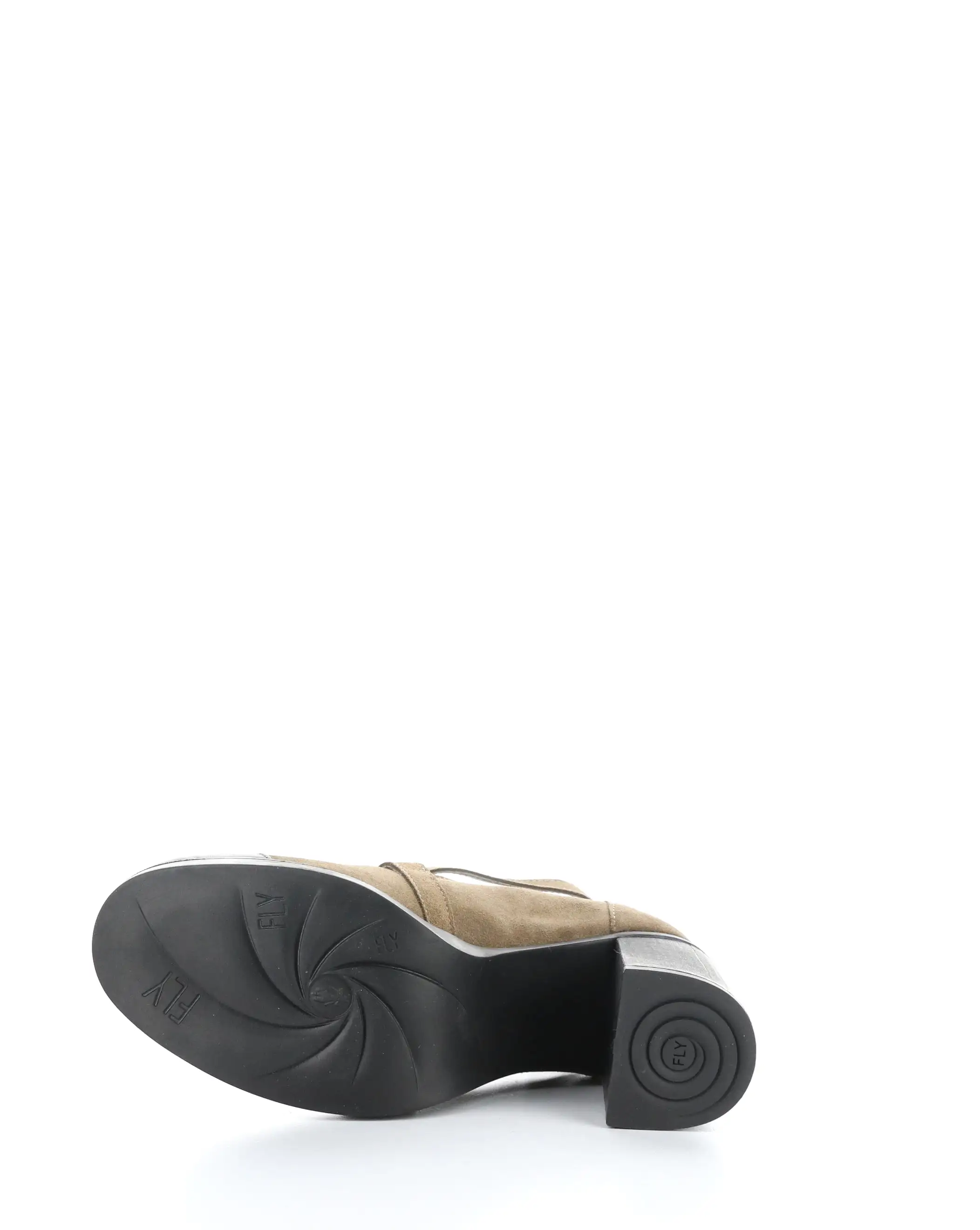 SLIV993FLY 001 BLACK/TAUPE Round Toe Shoes