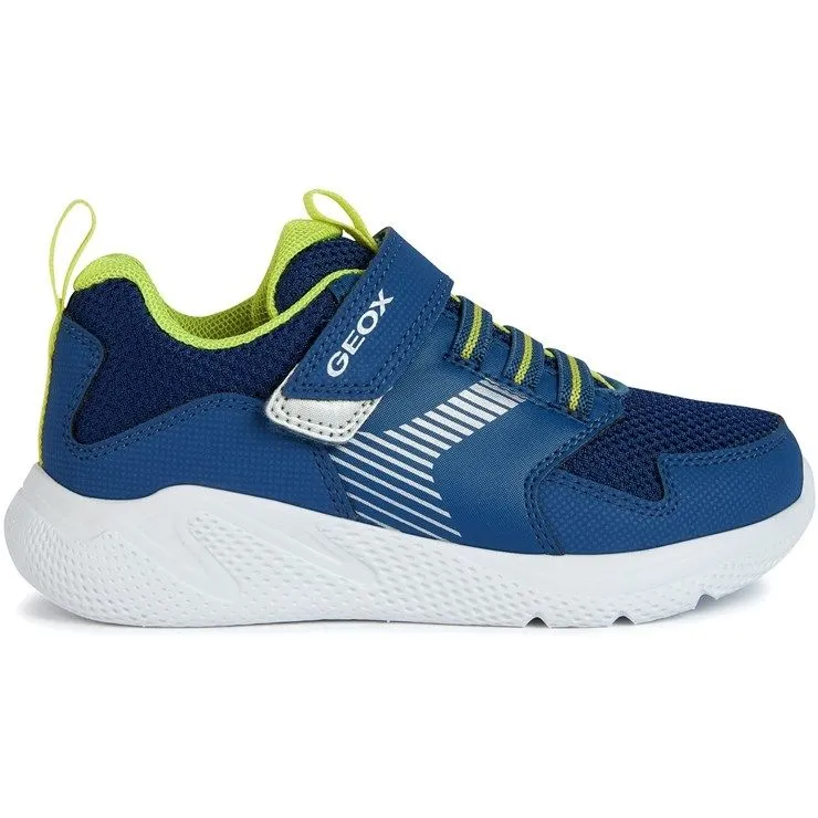 SNEAKERS GEOX BAMBINO J PRINTYE B. A - DBK ST.+MESH AVIO/LIME J26GBA 0CE14 C4B2K tg:26,27