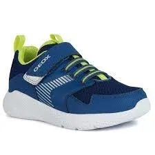 SNEAKERS GEOX BAMBINO J PRINTYE B. A - DBK ST.+MESH AVIO/LIME J26GBA 0CE14 C4B2K tg:26,27