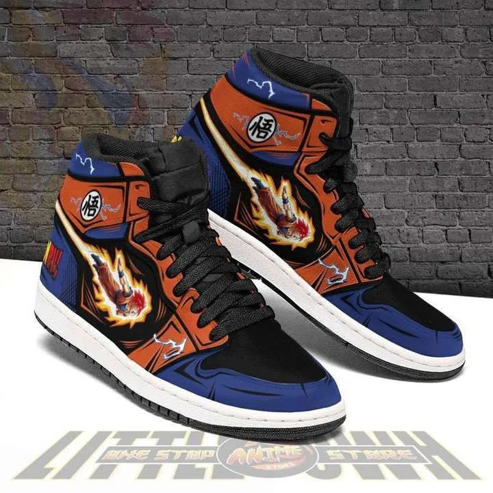 Son Goku Saiyan God Anime Shoes Dragon Ball JD1 Boot Sneakers